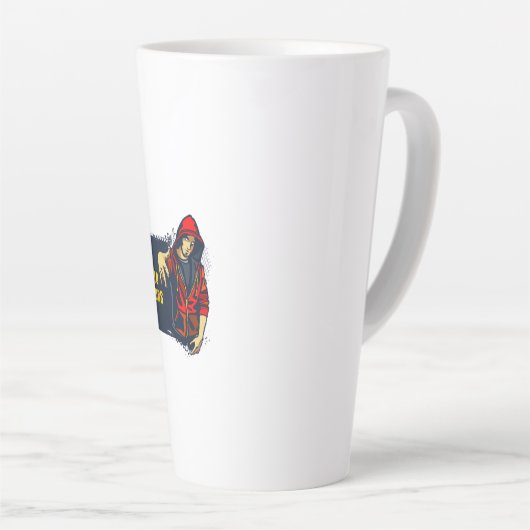 Latte mok (Rechterhoek)