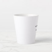 Latte mok (Voorkant)