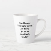 Latte Mok 12oz: Mijn enige Queen (Rechts)