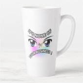 Latte Mok 17oz: Geen van de jouwe (Rechts)