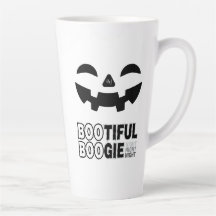 Latte mok 17oz: HALLOWEEN gezicht