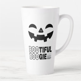 Latte mok 17oz: HALLOWEEN gezicht