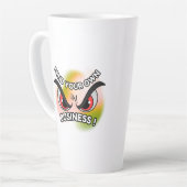 Latte Mok 17oz: Let op je eigen (Linkerhoek)