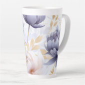 Latte Mok Abstract bloempaars (Rechterhoek)
