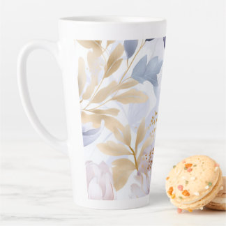 Latte Mok Abstract bloempaars