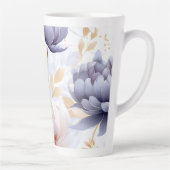 Latte Mok Abstract bloempaars (Rechts)