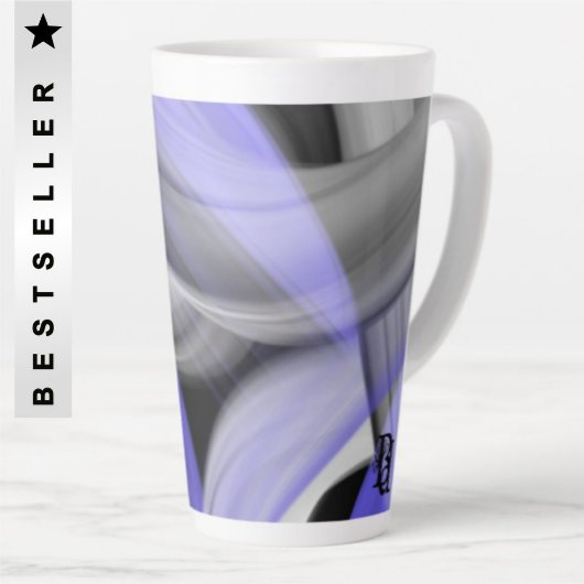 Latte Mok Abstracte Home Trend Lavendel Violet