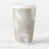Latte mok abstracte huishoudtrend Sandy Tornado (Voorkant)