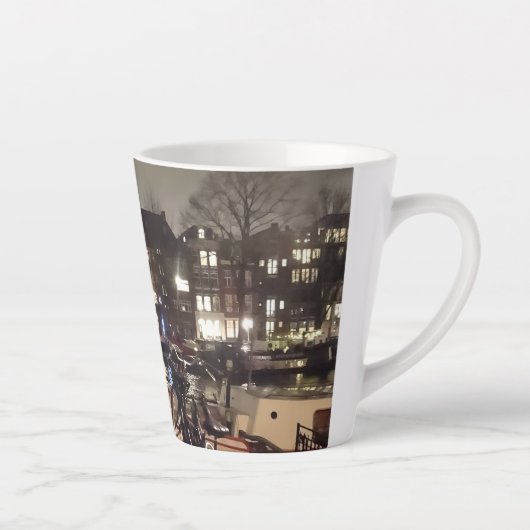 Latte Mok Amsterdam, Kanaal en fietsen (Rechts)