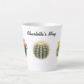 Latte Mok aquarel cactus (Voorkant)