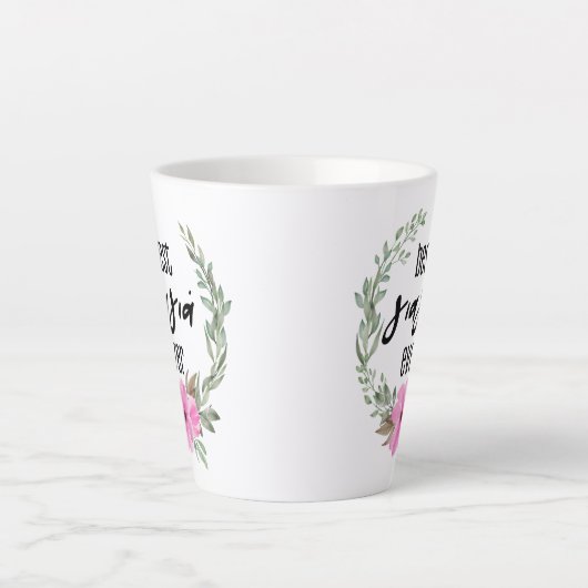 Latte Mok beste giagia ooit (Voorkant)