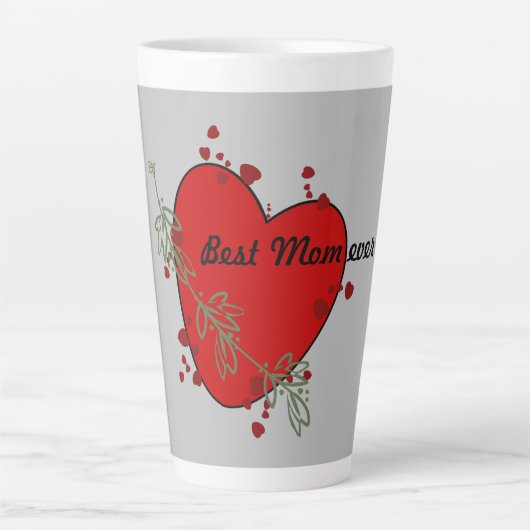 Latte Mok "Beste mama" (Voorkant)