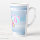 Latte Mok blauw winkelhuis (Rechts)