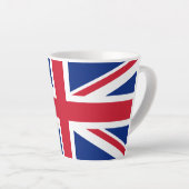 Latte Mok Britse vlag (Rechterhoek)