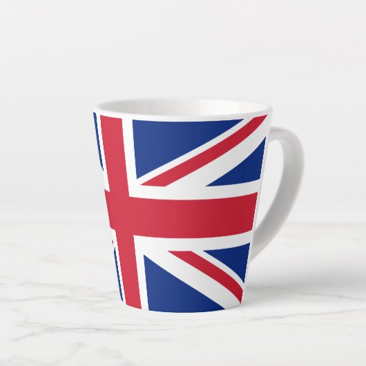 Latte Mok Britse vlag (Rechterhoek)