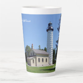 Latte mok Cana Island Lighthouse