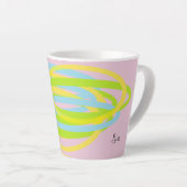 Latte Mok: Circulaire Bewegingen Mok (Rechterhoek)