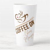 Latte Mok - Coffee On - Chaos Managed (Voorkant)