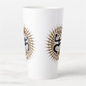 Latte Mok - Dubbel embleem (Voorkant)