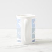 Latte mok -elegantie winter (Achterkant)