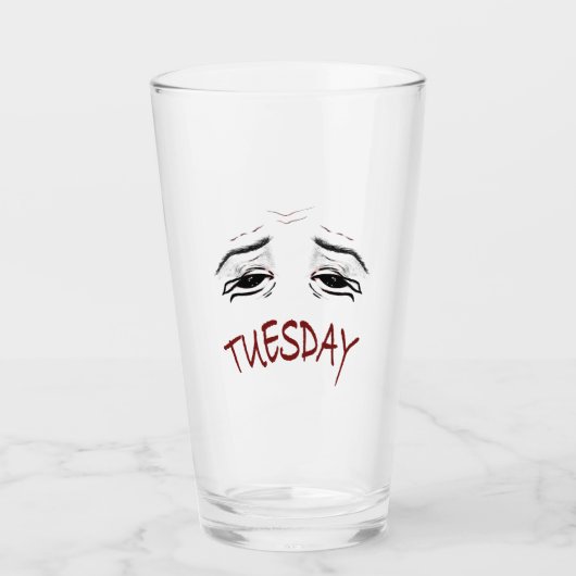 Latte mok glas (Voorkant)