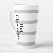 Latte Mok - Grijze hop - Hete chocolade (Linkerhoek)