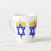 Latte Mok: Hanukkah Menorah Mok (Linkerhoek)