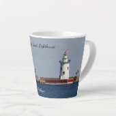 Latte mok Harbor Beach Lighthouse (Rechterhoek)