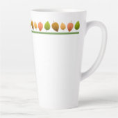 Latte Mok-herfst bladeren Latte Mok (Rechts)