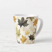 Latte Mok herfstbladeren (Rechterhoek)