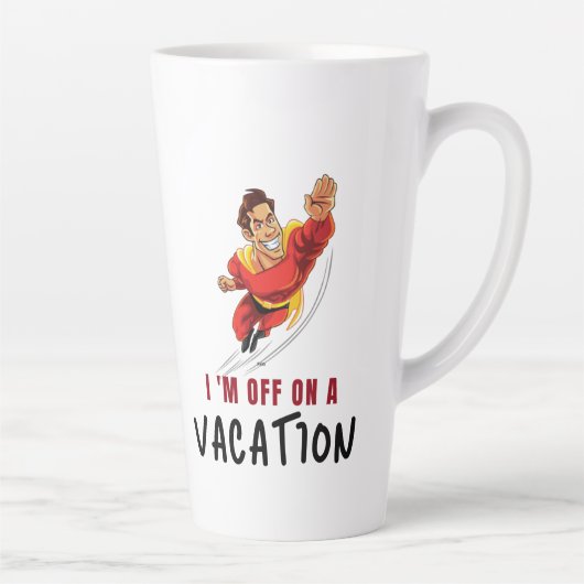 LATTE MOK- IK BEN OP VAKANTIE MOK (Rechts)