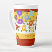 Latte Mok Indien verloren, gelieve terug te keren (Linkerhoek)