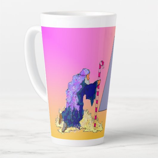 Latte Mok/kerstherder Latte Mok (Linkerhoek)