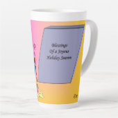 Latte Mok/kerstherder Mok (Rechterhoek)