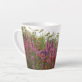 Latte Mok kleurrijke wilde zomerbloemen