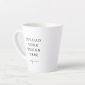 Latte Mok kort 12 oz. (Linkerhoek)