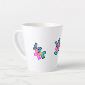 Latte Mok: liefde voor de vlinder Mok (Linkerhoek)