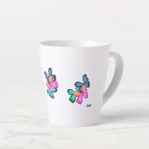 Latte Mok: liefde voor de vlinder Mok