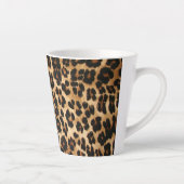 Latte Mok-luipaard afdrukken Mok (Rechts)