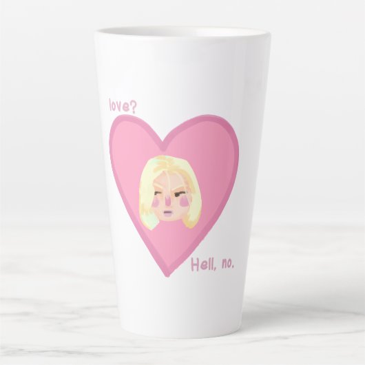 Latte Mok meisjes stemming (Voorkant)