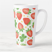 Latte Mok met aardbeien (Rechts)