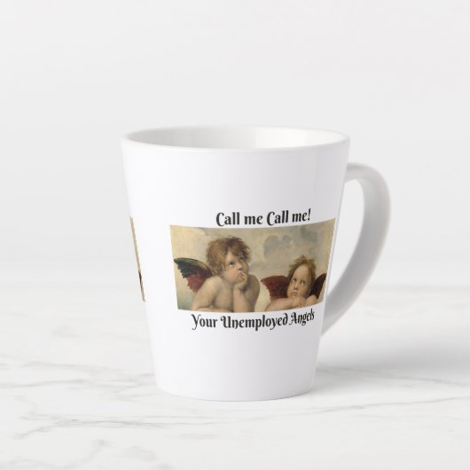 Latte Mok met Angels Guardians (Rechterhoek)