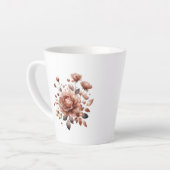 Latte Mok met Elegant Rose Bouquet (Linkerhoek)