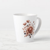 Latte Mok met Elegant Rose Bouquet (Rechterhoek)
