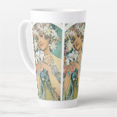 LATTE MOK MET MUCHA PRINT (Linkerhoek)