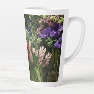 Latte Mok met prachtige bloemenwinkel Blooms