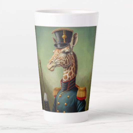 Latte Mok militaire Giraffe (Voorkant)