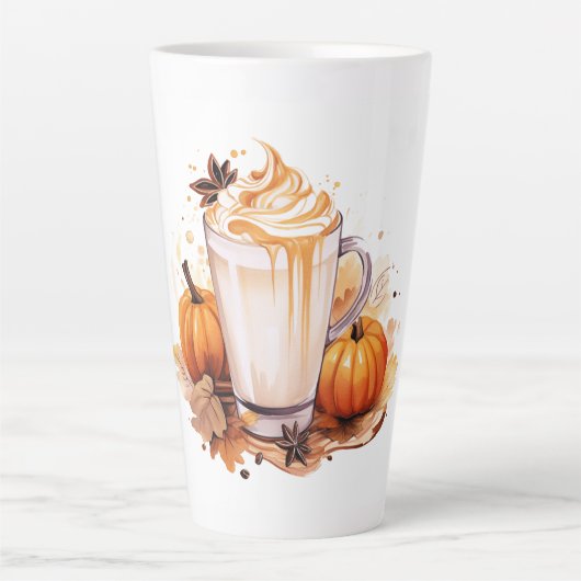 Latte Mok-Pumpkin-specerij Mok (Voorkant)