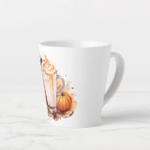 Latte Mok-Pumpkin-specerij Mok (Rechterhoek)