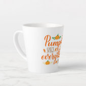 Latte Mok-Pumpkin-specerij Mok (Linkerhoek)